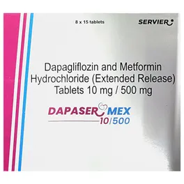 DAPASER MEX 10/500 Tablets- Pack of 15