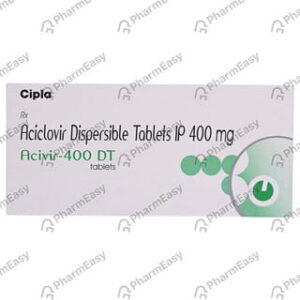 ACIVIR 400 DT TABLET - Pack of 5`