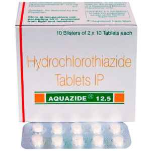 AQUAZIDE 12.5MG TABLET - Pack of 10`