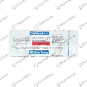 DAPALEX S 10/ 100MG TABLET - Pack of 10