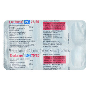 DULANE PG 50/20 CAPSULE - Pack of 10