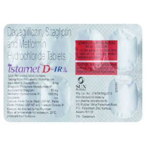 ISTAMET DIR 500 TABLET - Pack of 7