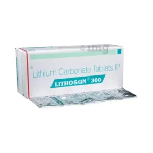 LITHOSUN 300MG TABLET - Pack of 10`
