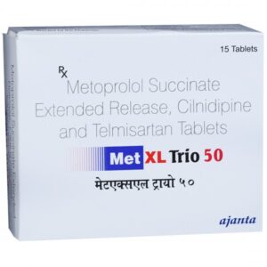 MET XL TRIO 50MG TABLET - Pack of 10