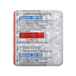 METOLAR XR TABLET - Pack of 15CAP