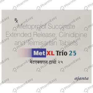 METXL TRIO 25MG TABLET - Pack of 10