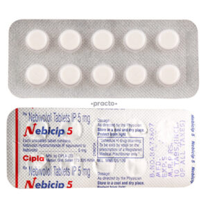 NEBICIP 5MG TABLET - Pack of 10`