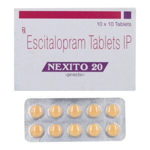 NEXITO 20MG TABLET - Pack of 10`