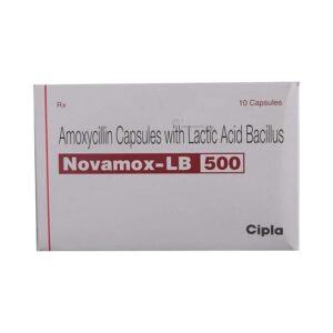 NOVAMOX LB 500 CAPSULE - Pack of 6`