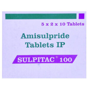 SULPITAC 100MG TABLET - Pack of 10`