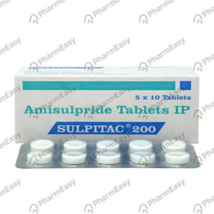 SULPITAC 200MG TABLET - Pack of 10`