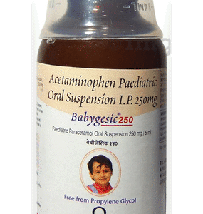 BABYGESIC 250MG SYRUP - 60ML