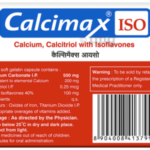 CALCIMAX ISO CAPSULE - Pack of 15`