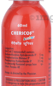 CHERICOFF JUNIOR SYRUP - 60ML