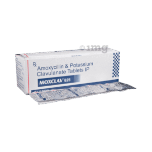 MOX CLAV 625MG TABLET - Pack of 10`