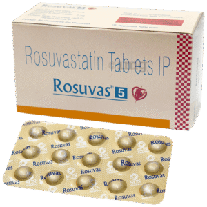 ROSUVAS 5MG TABLET - Pack of 15