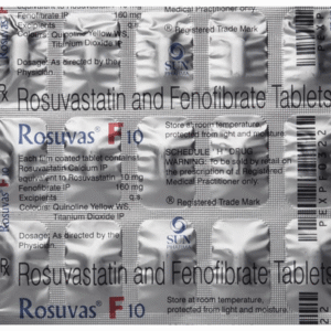 ROSUVAS F 10MG TABLET - Pack of 15